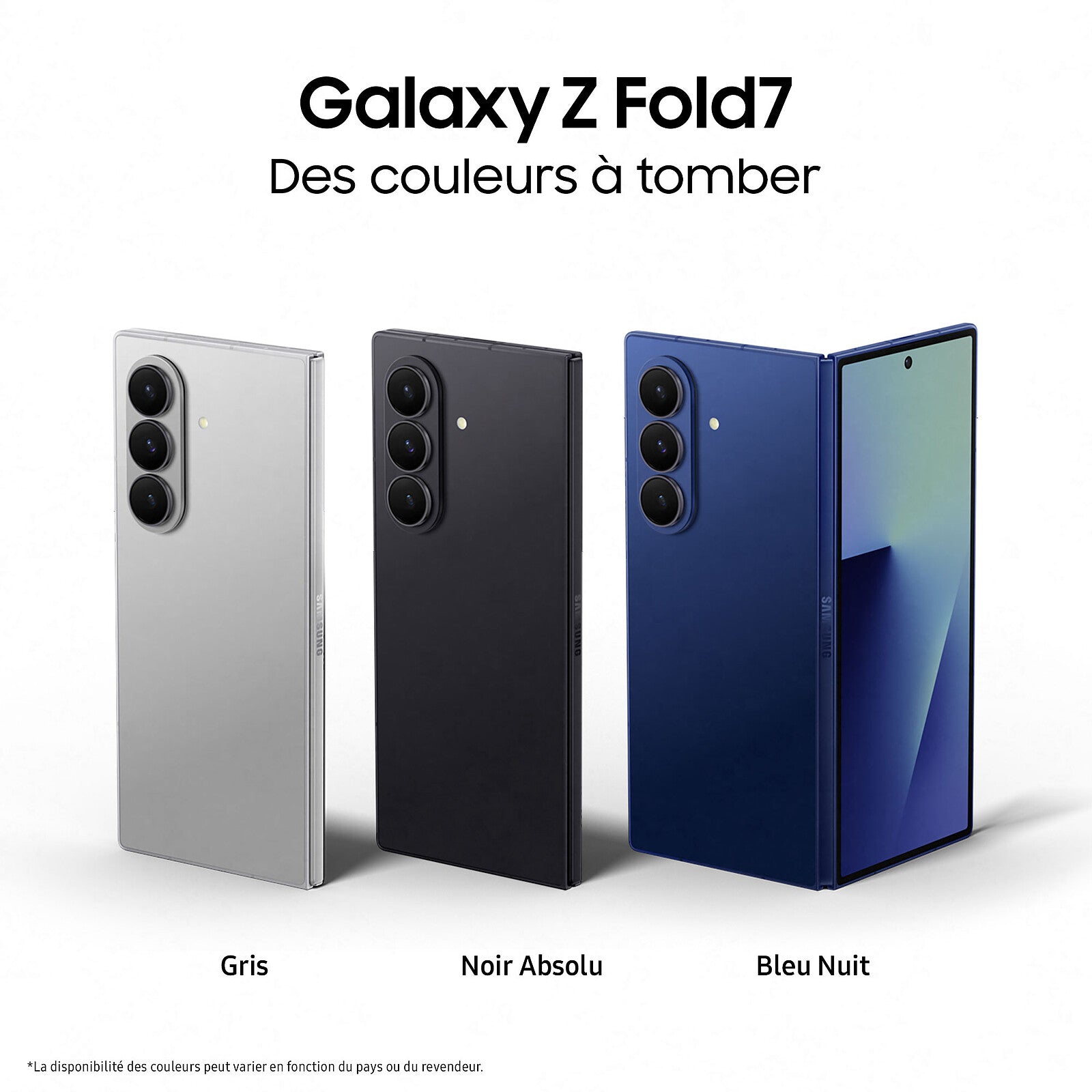 Samsung Galaxy Z Fold 7 Bleu  - DUAL SIM -  12 Go ram -   256 Go rom  - 5G - 200MP . Samsung Galaxy Z Fold 7 Bleu  - DUAL SIM -  12 Go ram -   256 Go rom  - 5G - 200MP .